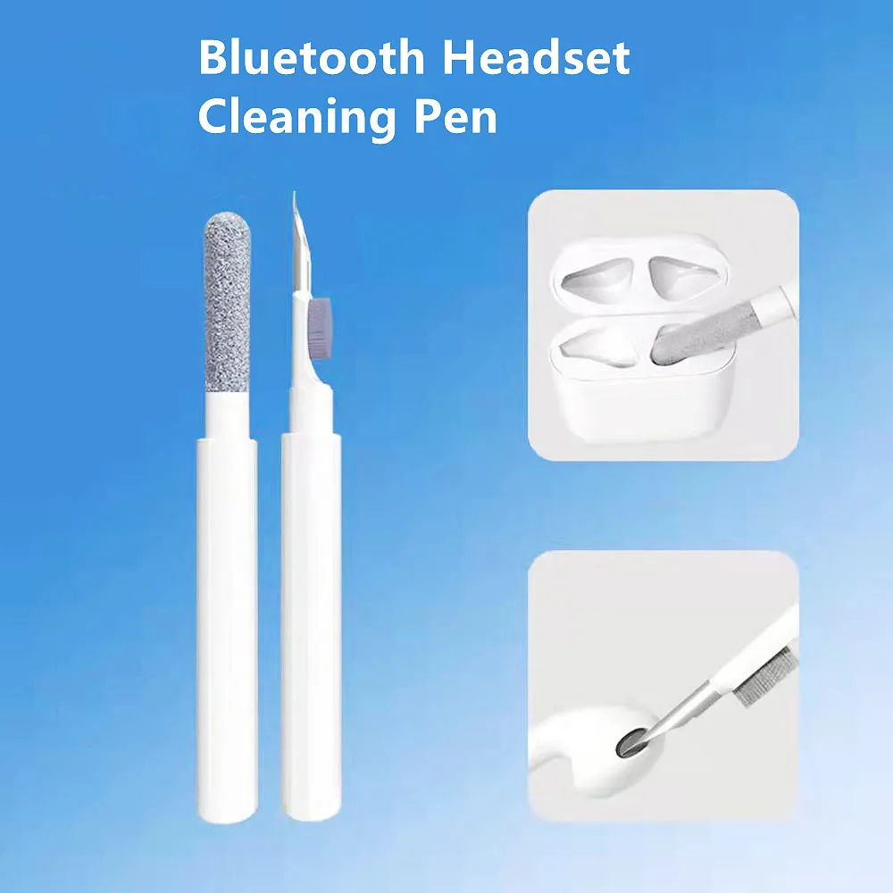 2Pcs Bluetooth Headset Reinigung Stift Ohrhörer Handy Computer Reinigung Hülse Computer und Büro Liefert