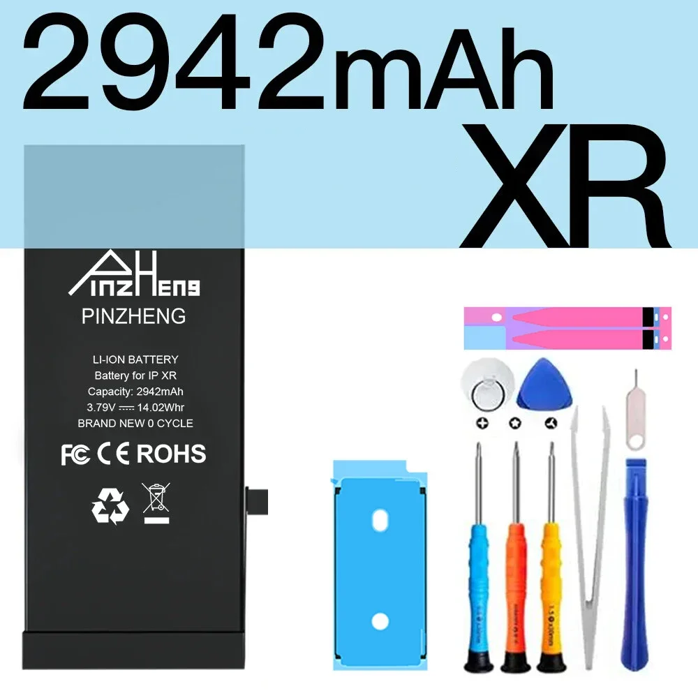 PINZHENG iPhone X XR XS 11 12 13 バッテリー 1年保証