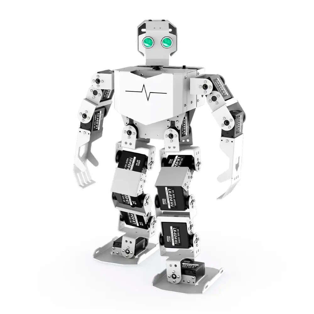 Hiwonder Tonybot Multimodal Large AI Model Humanoid Robot ESP32 17DOF, Educational Robotic Kit with Vision & Voice Control