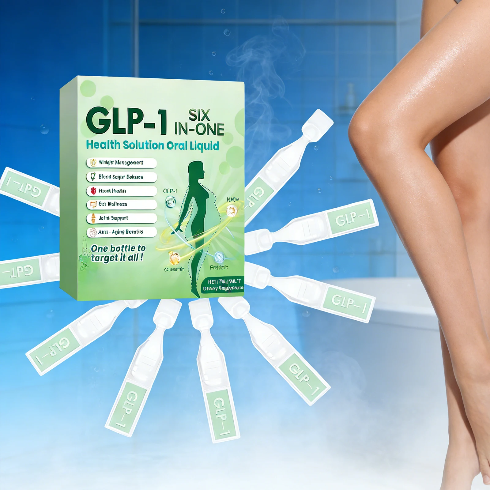 

Weight Management Metabolism Booster Satiety Support Body Care Drop Natural Dietary Supplement Promote Microcirculation