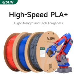 ESUN High Speed PLA+ 3D Printer Filament 1.75MM 1KG Fast Printing PLA+ 3D Filaments High Speed Printing PLA Plus For Bambu Lab
