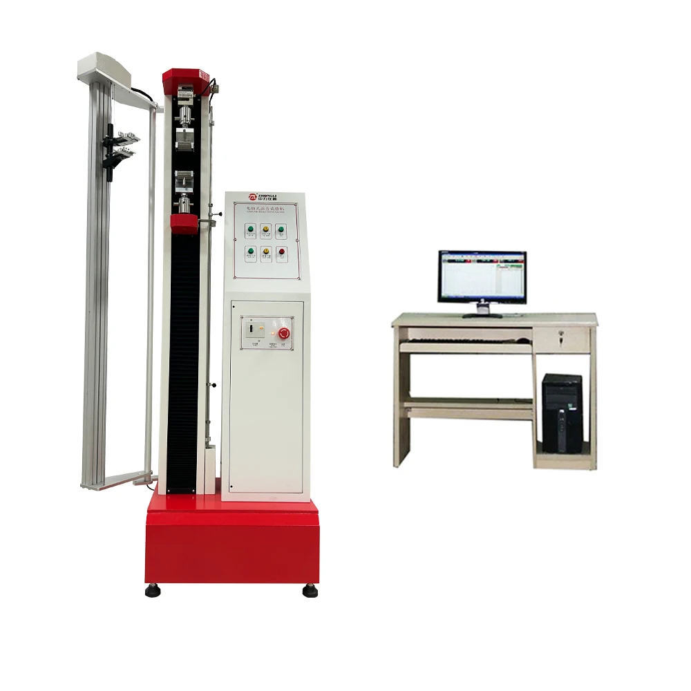 Computer Control Peel Force Universal Tensile Strength Test Equipment with Elongation Meter