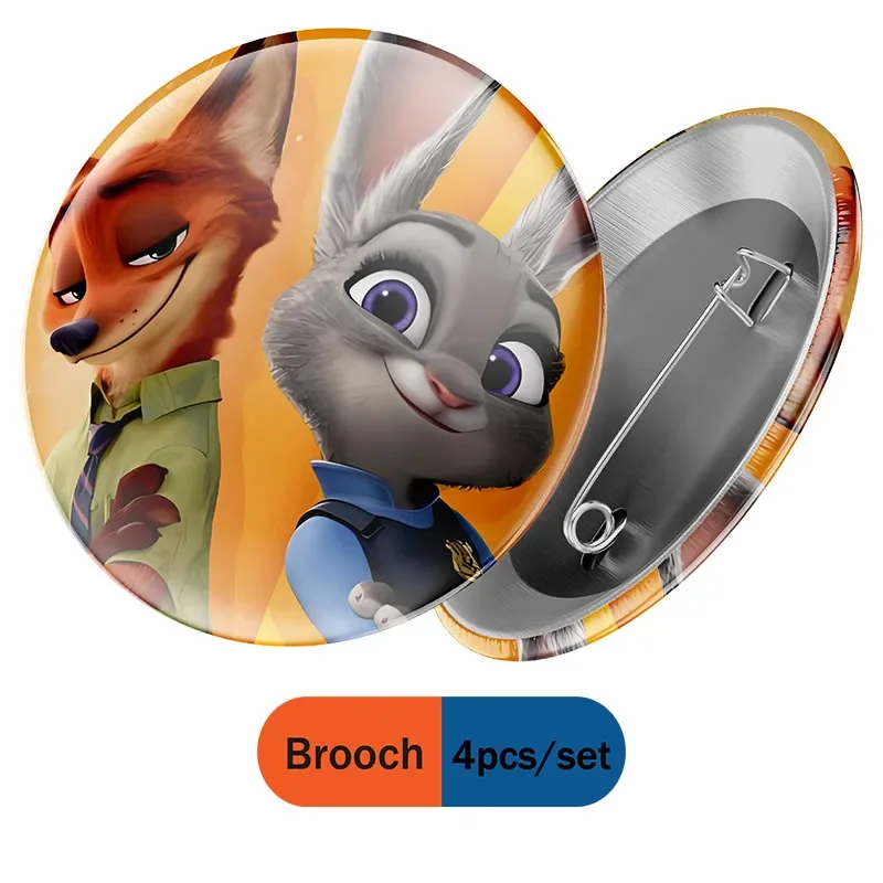 Disney Zootopia Officer Weasel and Rabbit DIY Birthday party Disposable tableware sticker balloon decoration baby bath supplies
