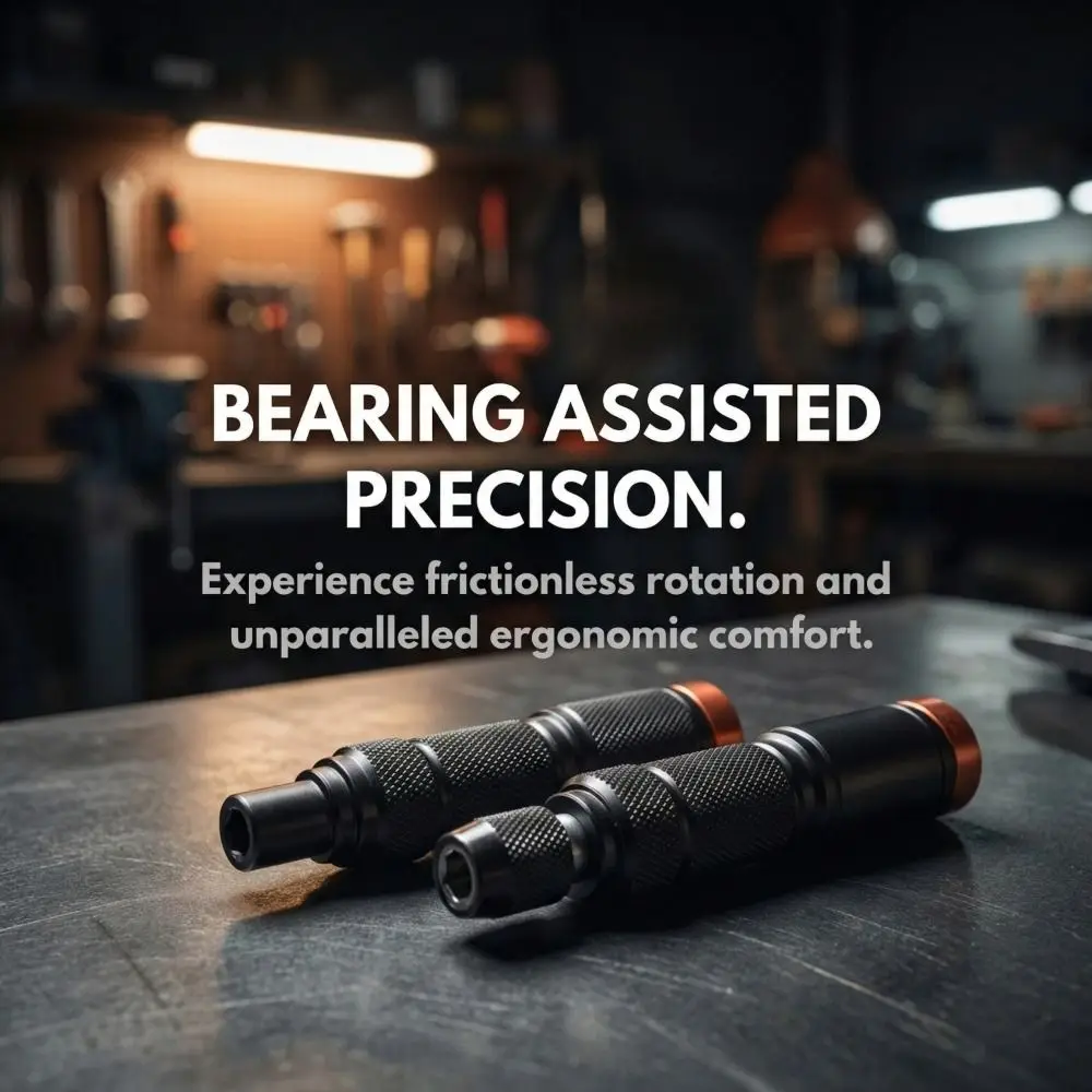 

6.35mm Magnetic Bit Holder Portable Aluminum Alloy Hex Screwdriver Handle Durable Equipment Handheld Drill Accessories