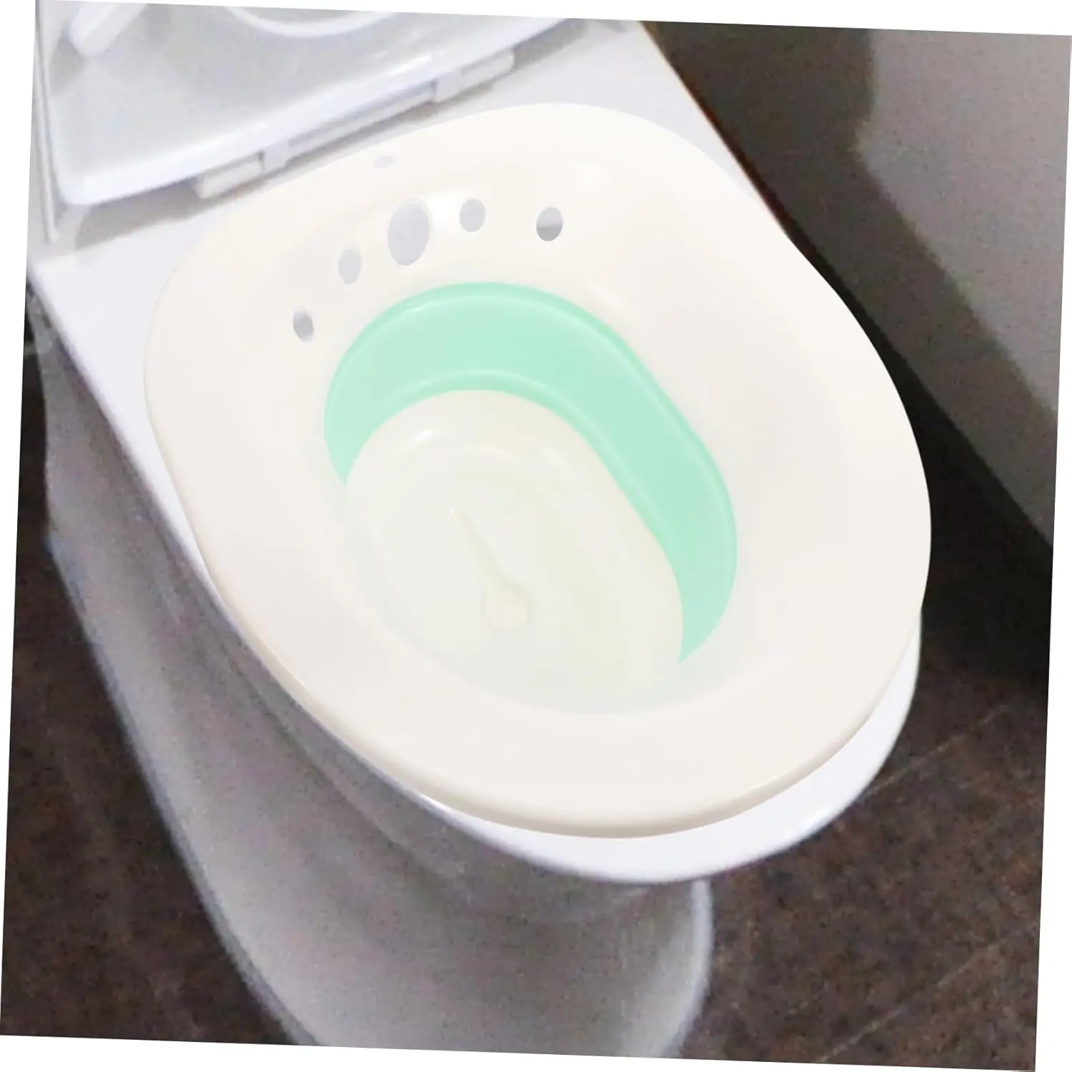 Folding Toilet Bath  Basin Silicone Scrubber for Shower  Sits Bath Pan Portable Toilet Foldable Hip Bath Bidet Commode   Bidet M