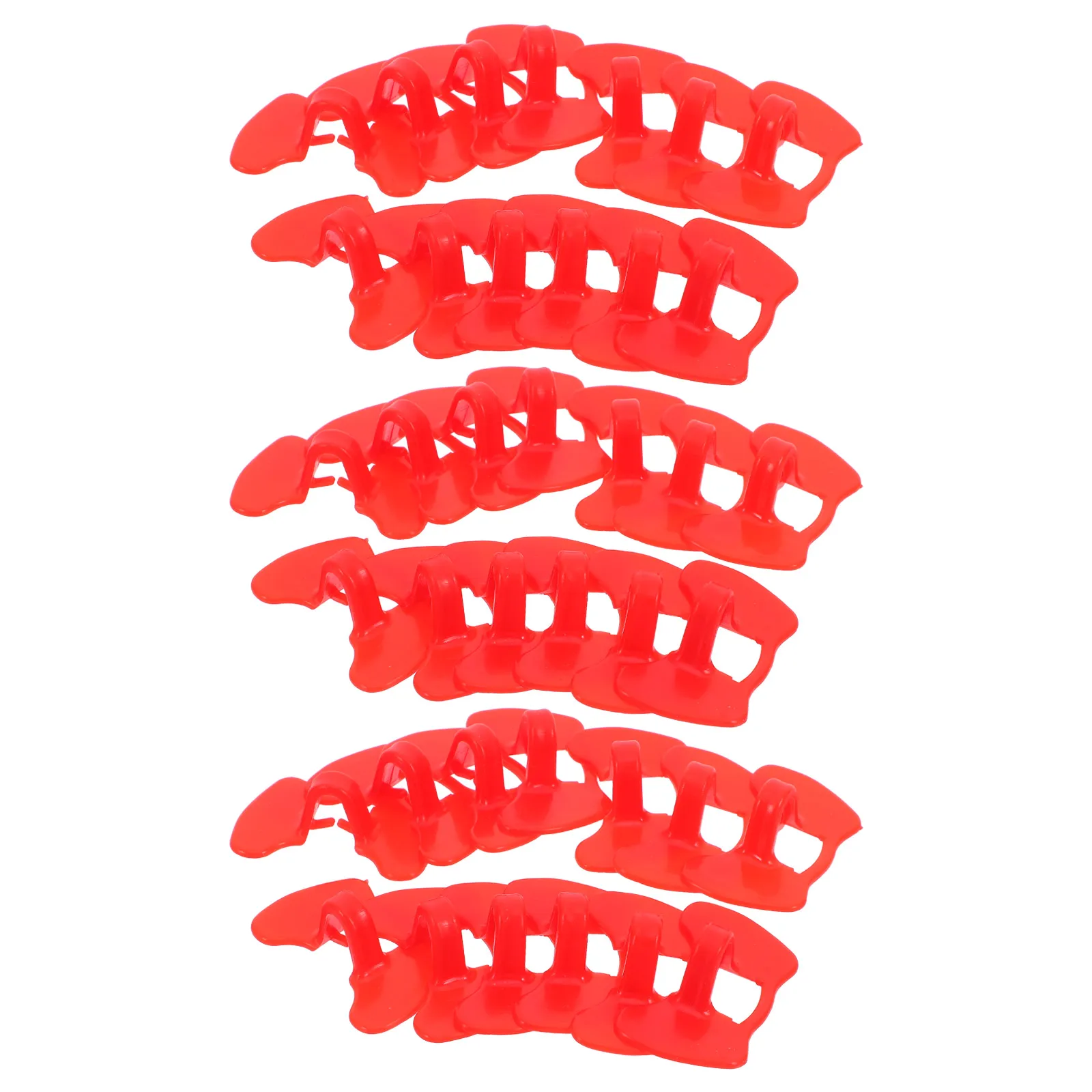 

50 Pcs Anti- Glasses Chicken Peeper Accessories Abs Hen Fighting Eyeglasses