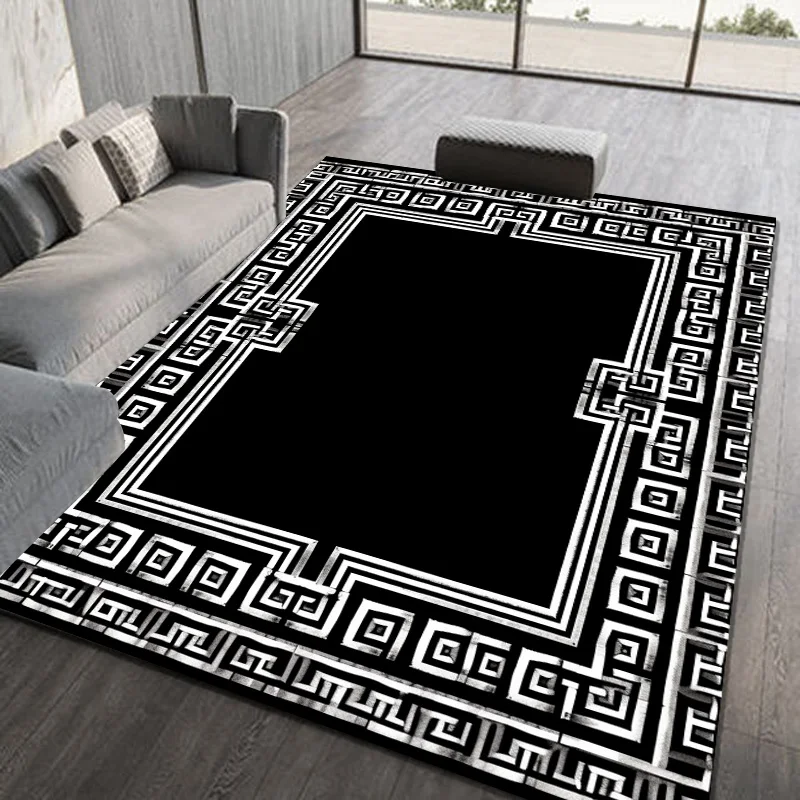 Chinese Classical Large Carpet for Living Room 200x300 Luxury Decor Flannel Large Area Rugs Washable Bedroom Darkness Floor Mats