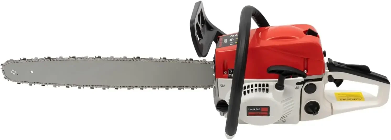 

52CC 2-тактные газовые бензопилы, 22-дюймовая бензиновая цепная пила, одноцилиндровый, с воздушным охлаждением, для лесного урожая, резаной древесины, секаторная ветка