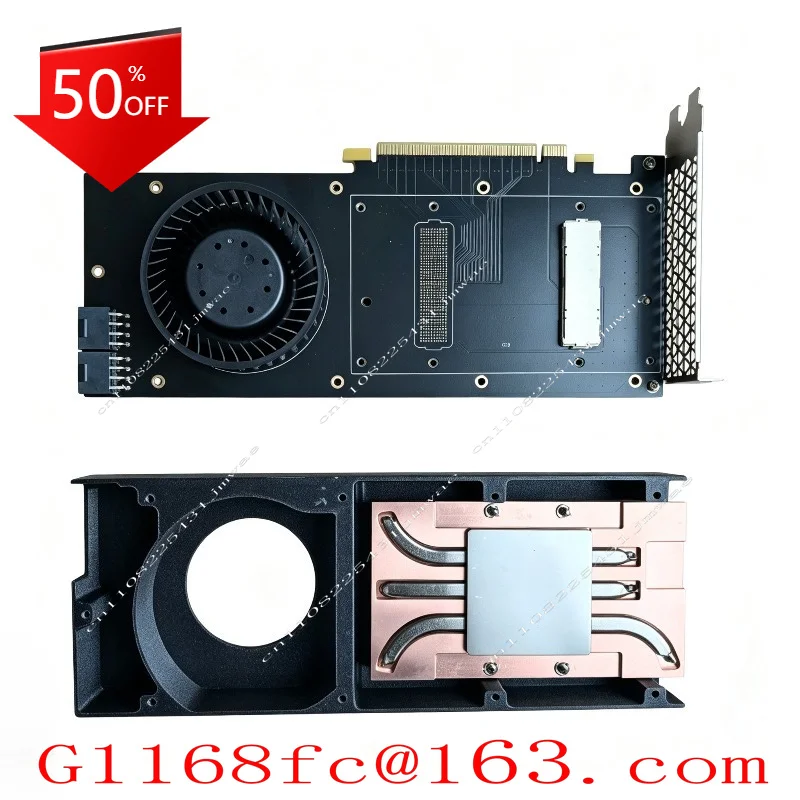 V100 SXM2 To PCIE Adapter Board Solid Pure Copper Strip Fan Second-generation Optimized Product