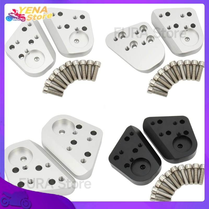 

Комплект подъемников руля мотоцикла, универсальный, подходит для BMW R1200RT R1100RT R1150RT, регулируемая прокладка для крепления на руль лифта