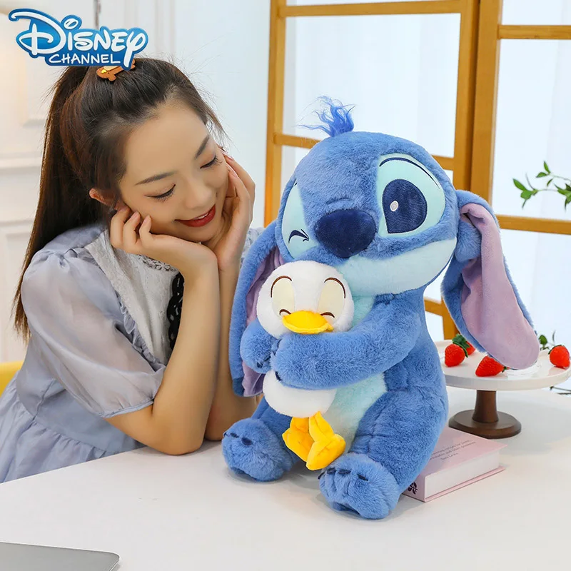 

30CM Disney Stitch Plush Doll Toy Anime Figure Lilo & Stitch Stuffed Plush Model Pillow Room Decoration Children's Birthday Gift