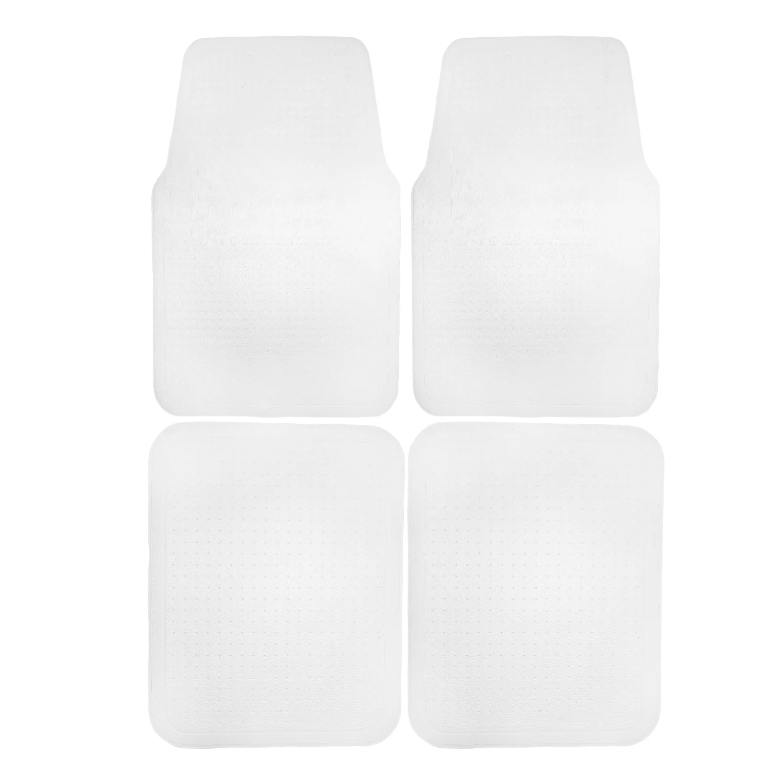 

4 Pcs Car Floor Mat Mats Red Cars Automobiles off Road Cart All Weather Truck for Trucks
