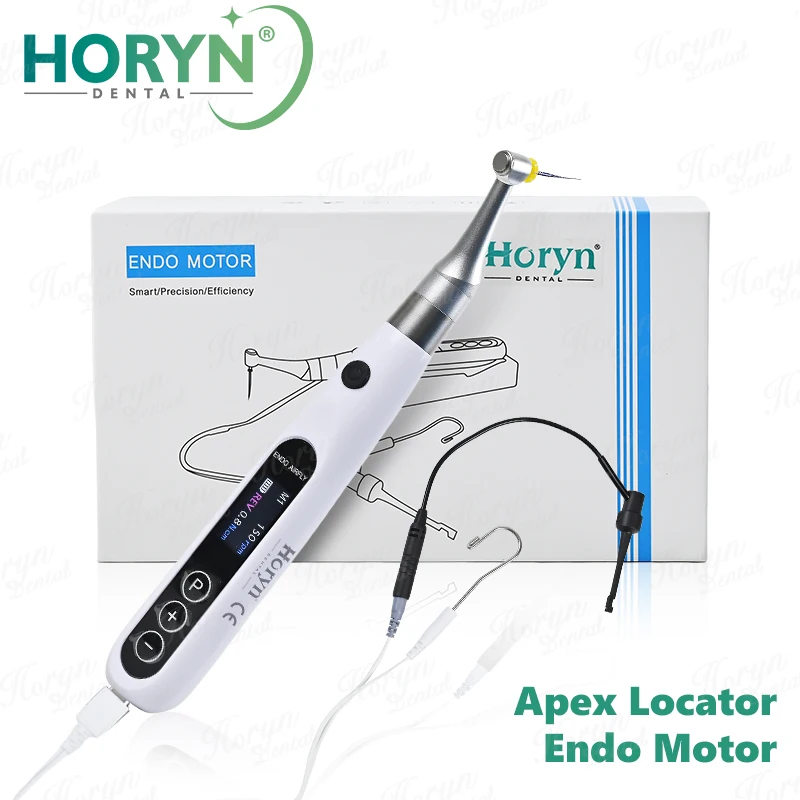 

Dental Wireless Apex Locator With Endo Motor 2 in 1 Bulit High Accuracy Dental Root Canal Treatment Dentistry Equipments