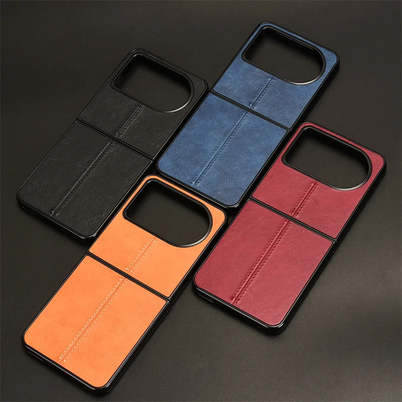 For Blackview Hero 10 Case Suture Soft Edge PU Leather Hard Phone Cover For Blackview Hero 10 Case