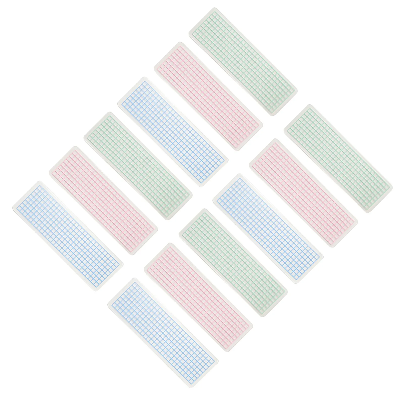 45Pcs Washi Tape Boards Plastic Masking Cards Tape Sub-Packing Plates for Office Home School Decorative Storage