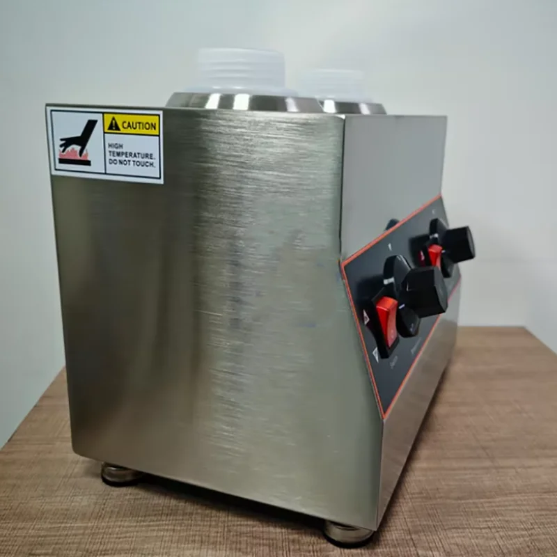 Commercial Sauce Bottle Warmer for Chocolate Cheese Butter Oyster Sauce Warmer Electric Hot Sauce Bottling Machines