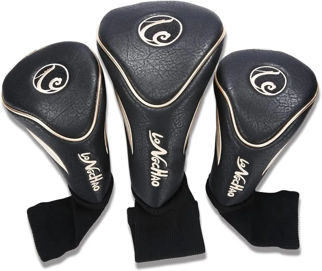 Golf head set 3 sets iron putter club 1 3 PU sleeve protective sleeve