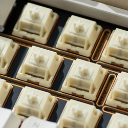 Wuque Dragonfish Switch Arowana Switch Linear RGB SMD 5pin 37g 45g  53g for mechanical keyboard HIFI Factory Pre Lubed