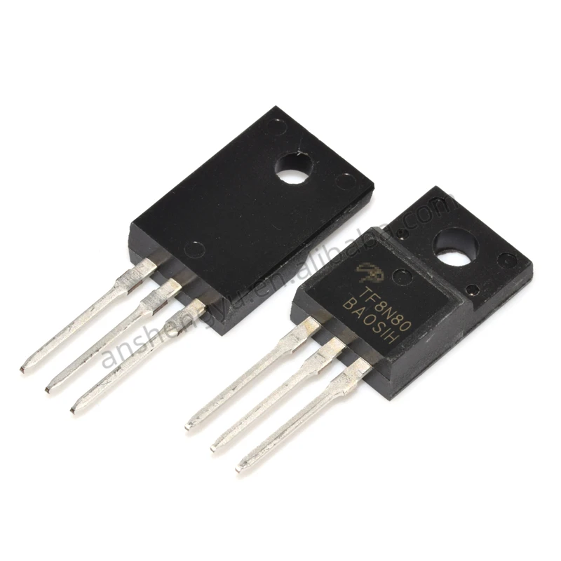 5pcs AOTF8N80 TO-220F IC Integrated Circuits