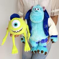 Disney Monsters University  Mike Wazowski Maoguai Sullivan Plush Toy Cartoon Surrounding Children's Gifts Big-eyed New Soft Doll