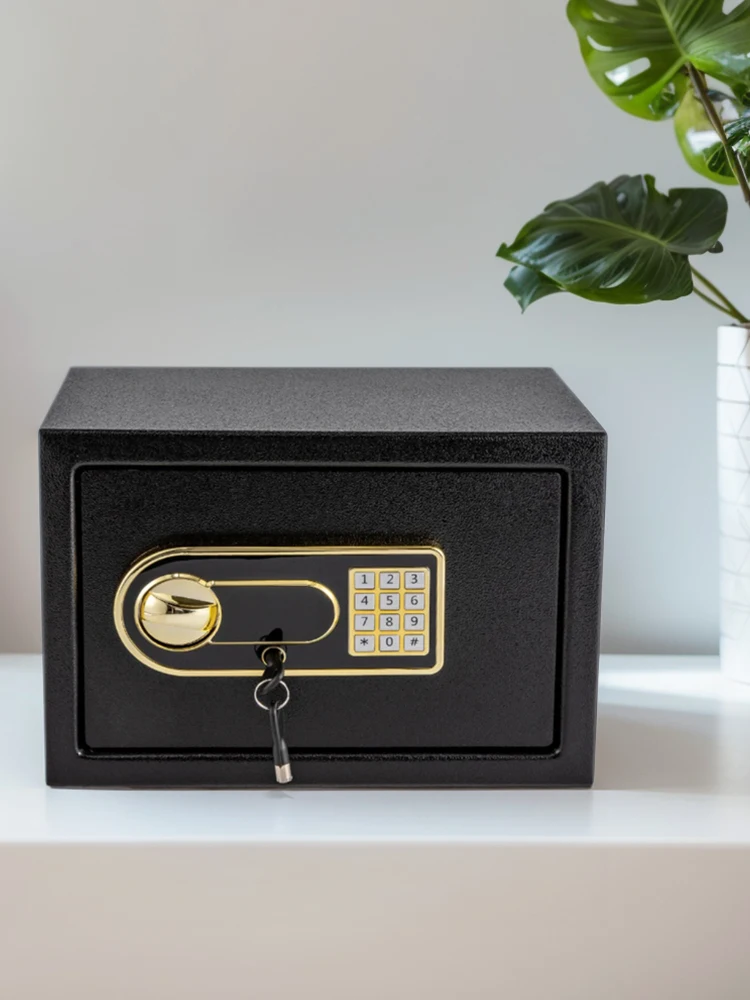 صندوق الأمان الإلكتروني المضاد للسرقة، صندوق الأمان بكلمة المرور، خزانة أمان مغلقة لتخزين بنادق المال #4