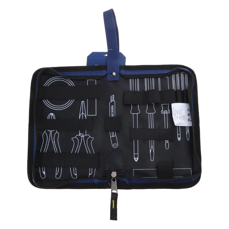 Professional Electricians Hard Plate Tool Bag Storage for Case Multifunction