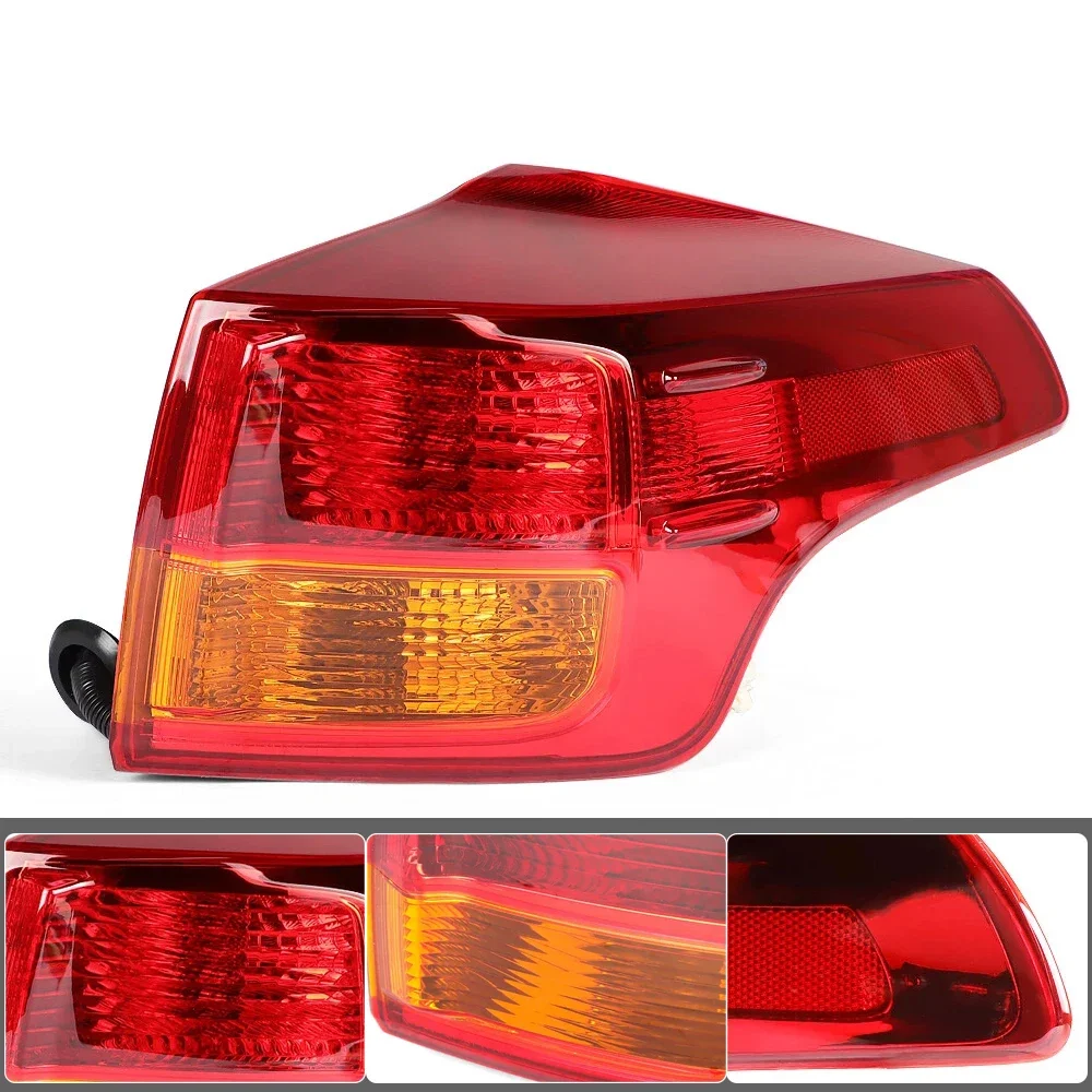Fit for Toyota RAV4 2013/2014/2015 US Version, High Quality Tail Light Assembly with Brake Light, Reverse Light and Turn Sign