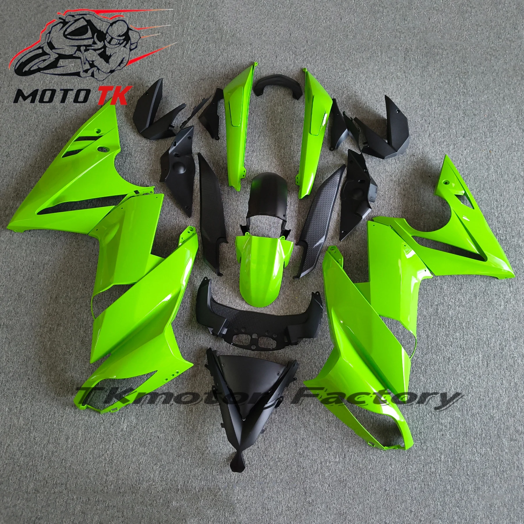 New ABS Injection Molded Motorcycle Fairing Kit For Kawasaki NINJA 650 ER-6F 2009 2010 2011 Body Protection Shell Fairing