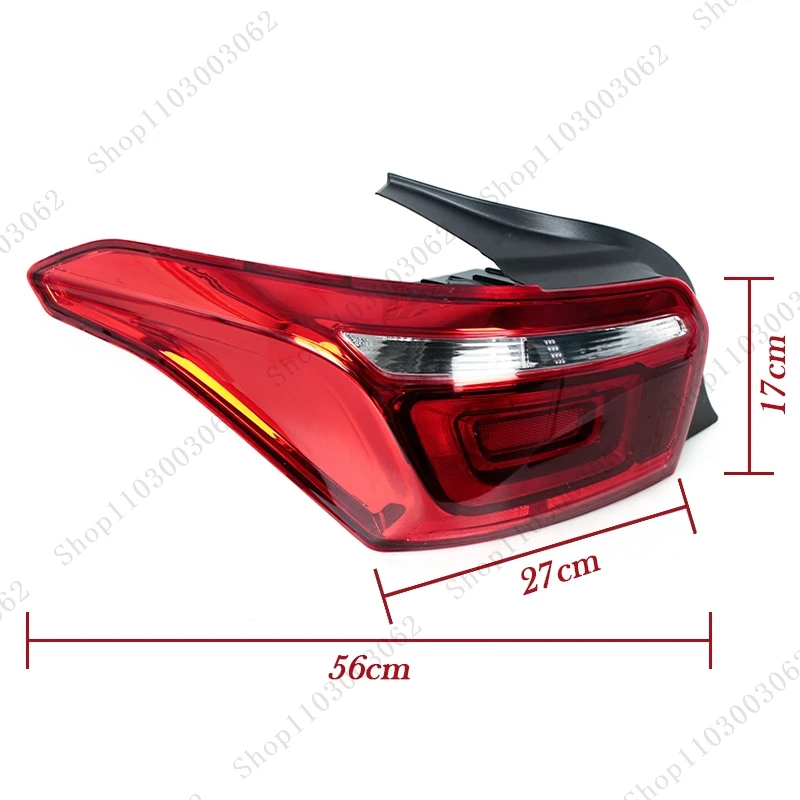 Taillight Assembly LED Car Tail Lamp Brake Lamp Turn Signal Driving Light Accessories For Citroen C-Elysee 2017 2018 9819604280