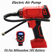 Fit For Milwaukee 18V Battery Electric Air Pump Cordless Car Tire Automatic Inflator Handheld Air Compressor Power Tools