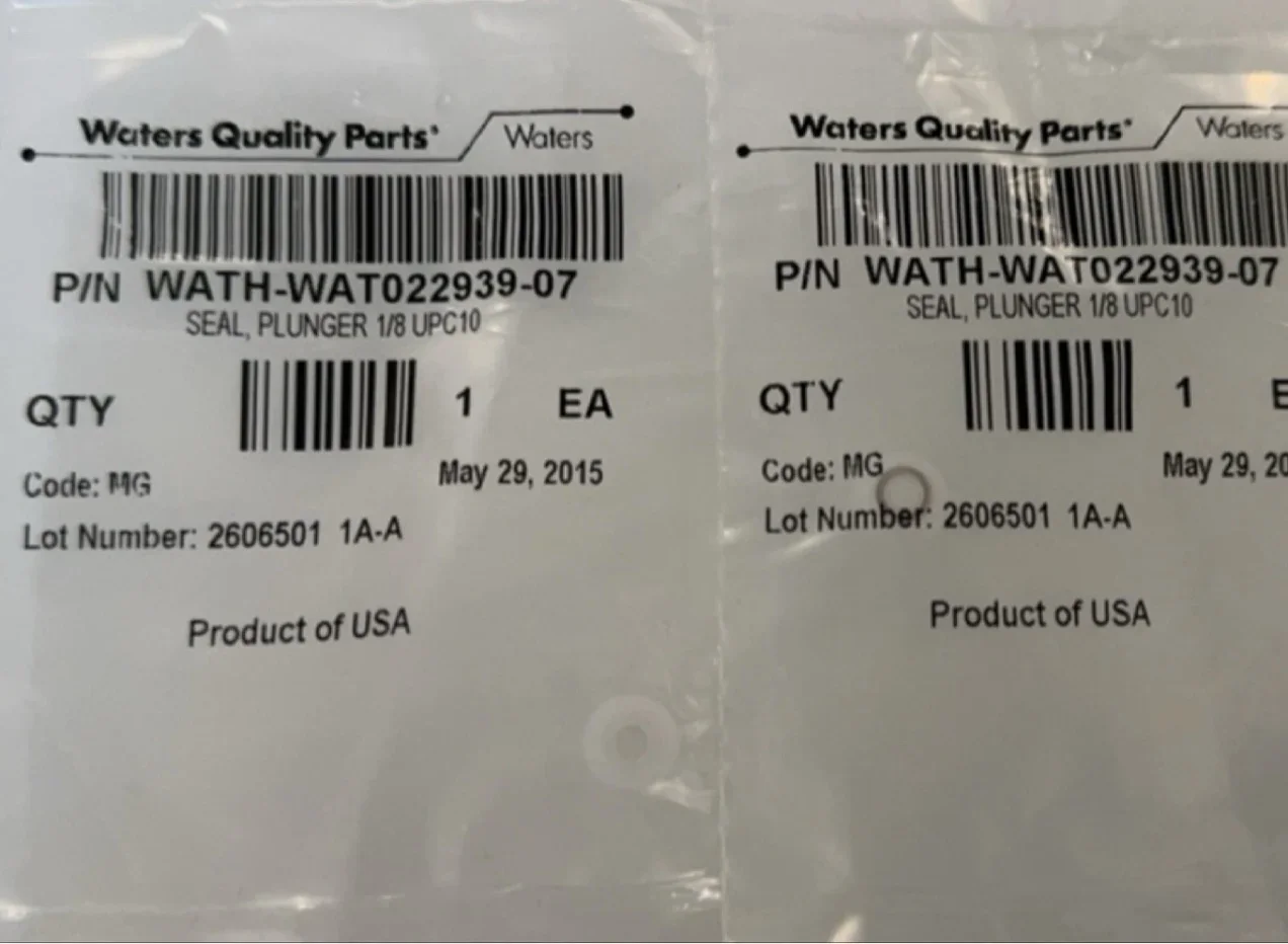 

Waters plunger rod seal WAT022939 515 1525 pump seal WAT026612 promotion