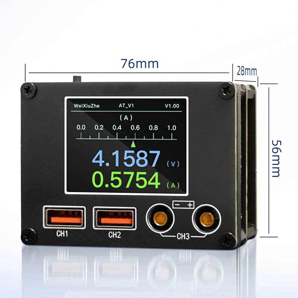 

Цифровой измеритель напряжения и тока ATV1 для тестирования материнской платы Android, диапазон входа 0–36 В с точной выборкой тока