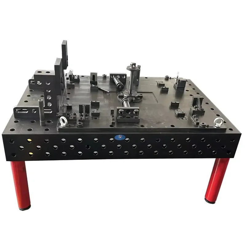 

3D Flexible Welding Platform Porous Positioning Welding Plate Fixture Cast Iron Table 3D Platform