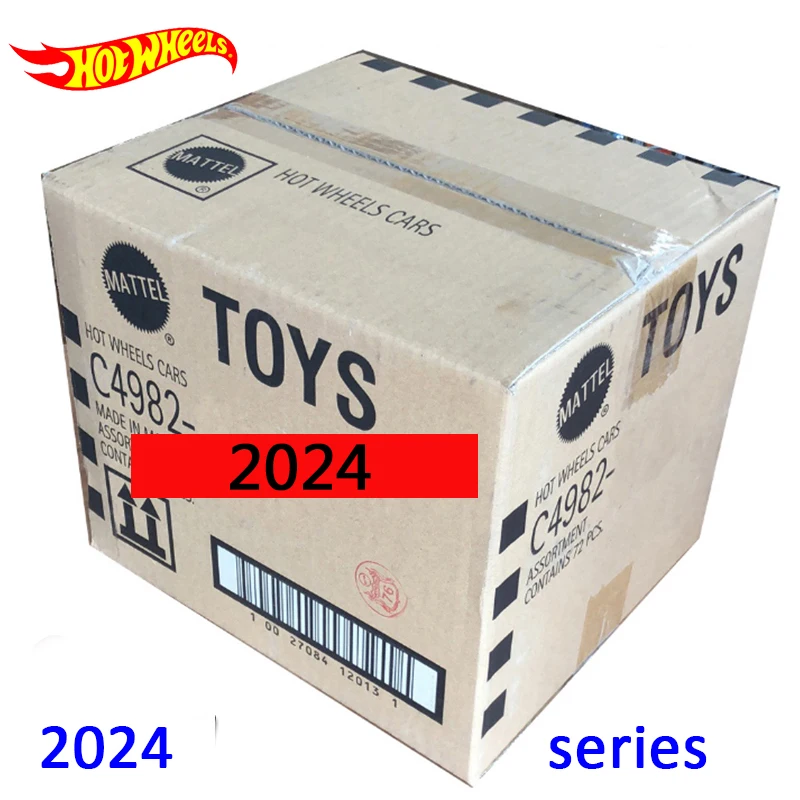 2024 Series Batch 72pcs Original Hot Wheels Car 1/64 Diecast Unopened Sport Track Car Accessories Kids Toys for Boys Alloy Model