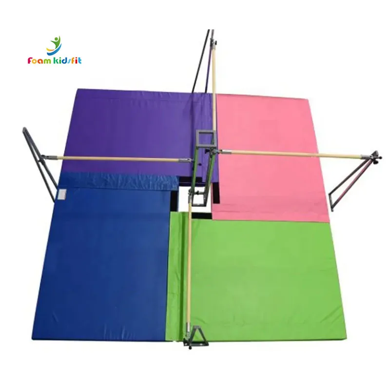 High Quality Crash Mat Gymnastics Equipment Landing Mat FITTED QUAD BAR MATS