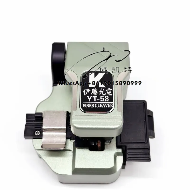 

High Quality Fiber Optical one step Fiber Cleaver YT-58 with Waste box Automatic rotated Blade Cable Cutter Knife Cleaver