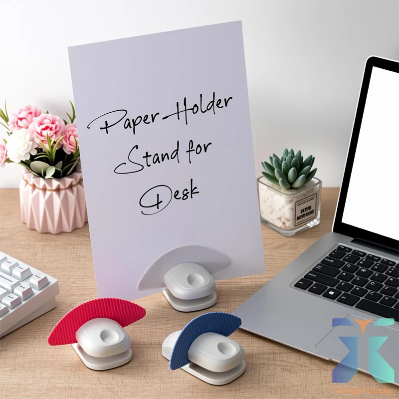 

Портативный держатель для документов с нескользящим основанием — держатель для бумаги формата А4 для офиса, набора текста, чтения — прочный пластиковый настольный органайзер