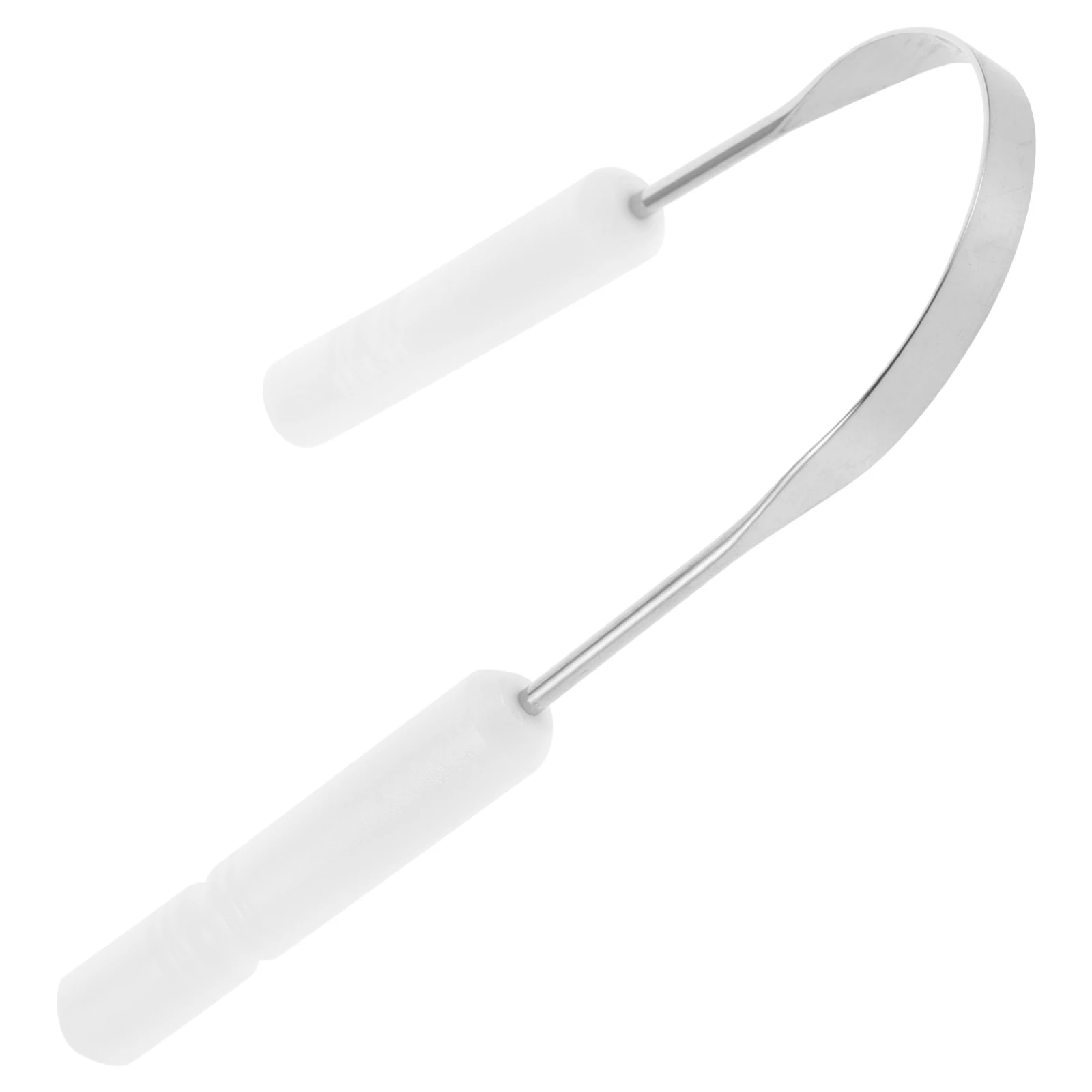 

Tongue Scraper Stainless Steel Oral Care Tool Portable Cleaner Coating Remover Breath Freshener Adults Self Care Gift