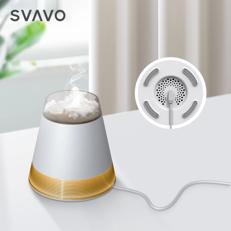 2025 المنزل الذكي الكهربائية بالموجات فوق الصوتية بدون ماء زيت طبيعي رائحة ناشر رائحة آلة المرطب لليوجا