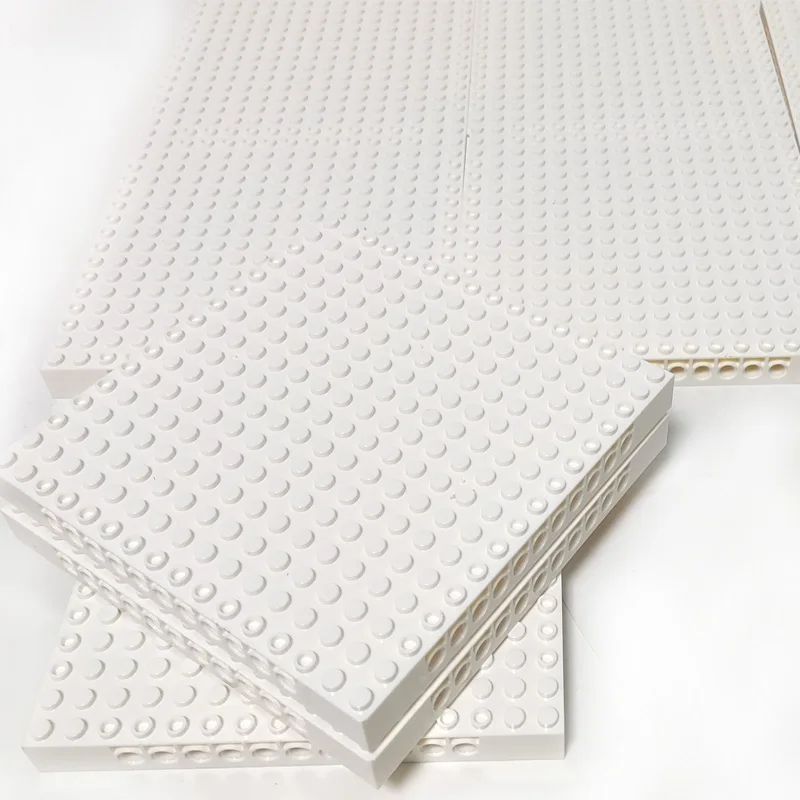 4PCS/9PCS 16*16 Hole Baseplate Technology Building Blocks Base Plate Parts 65803 with 50PCS Pins Hole Pixel Bottom Board Bricks