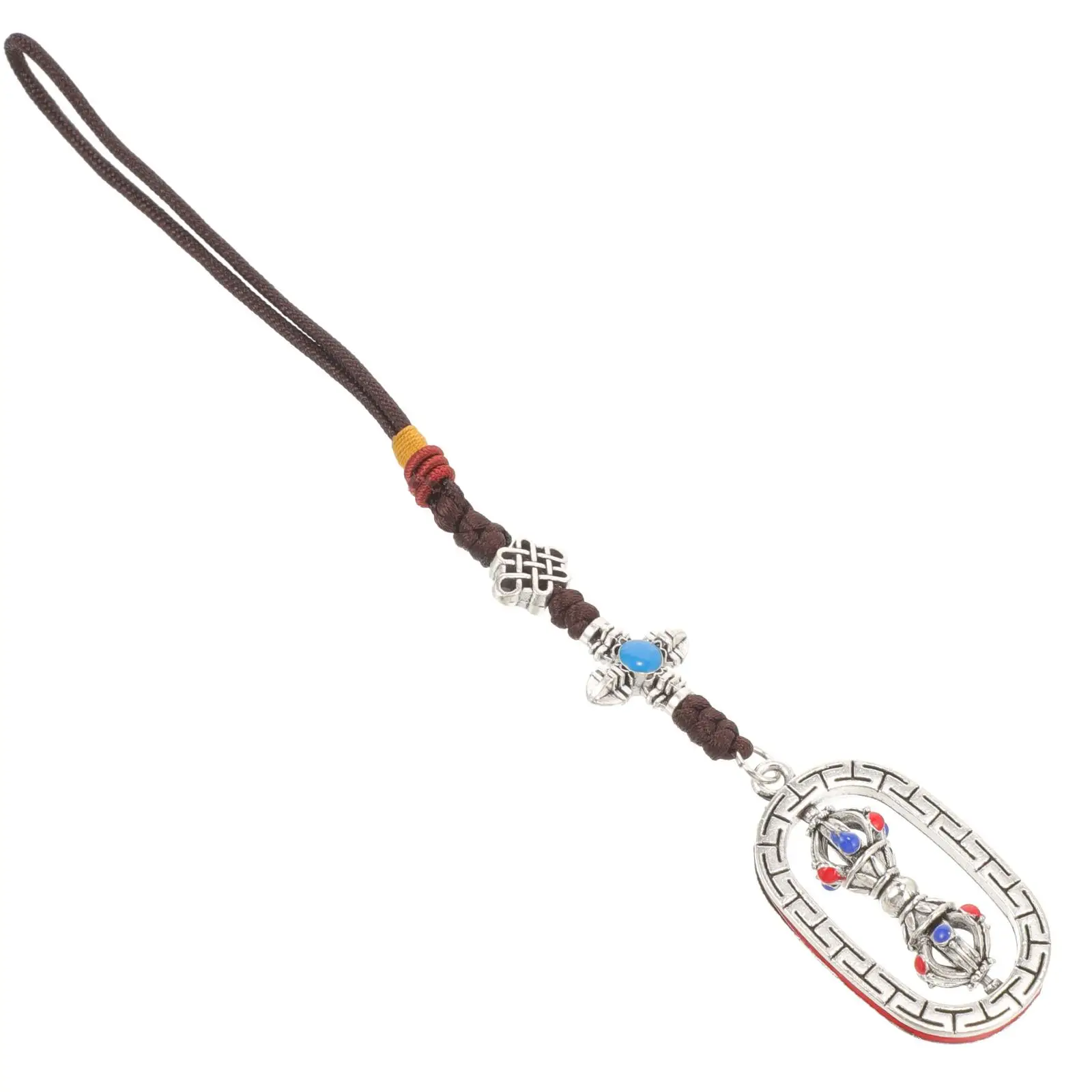 

Prayer Wheel Pendant Car Decor Accessories Hanging Accessory Decoration Backpack Etc. Ornaments