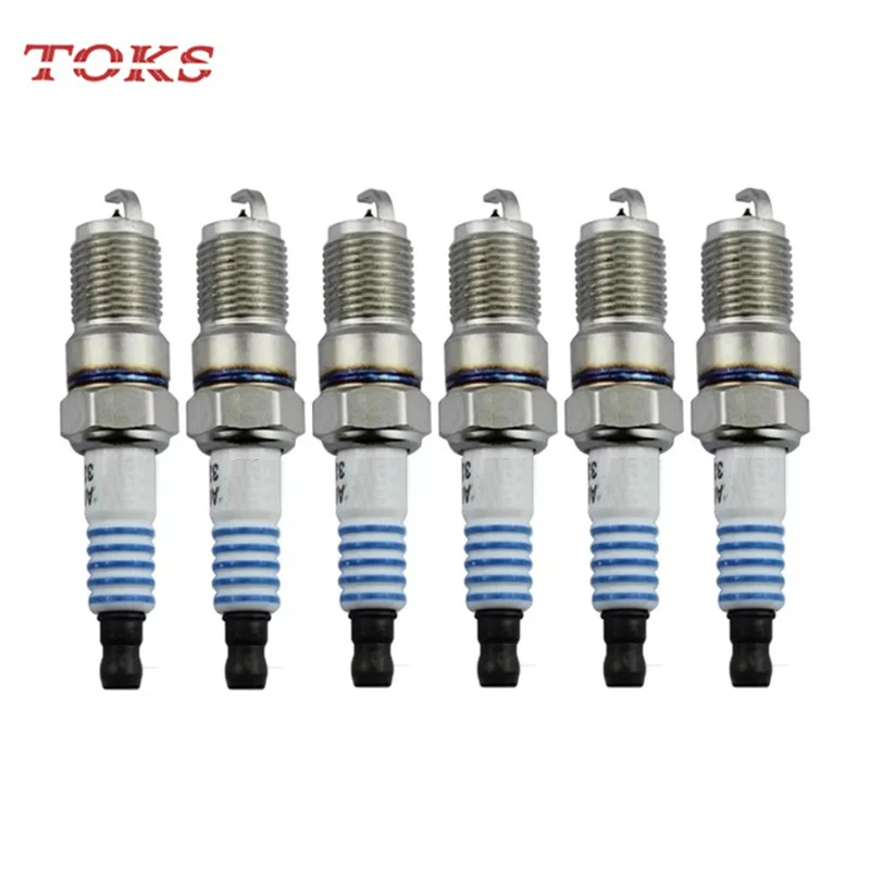 6PCS SP-432 AGSF 32FM Platinum Spark Plug For Ford Mercury Contour E-150 Lincoln Explorer F250 Ranger Town SP432 AGSF32FM SP 432