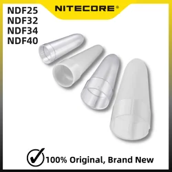 NITECORE NDF25/NDF32/NDF34/NDF40mm Translucent White Diffuser Cone Traffic Wand Tip for Lanterna Lamp Flashlight Accessories