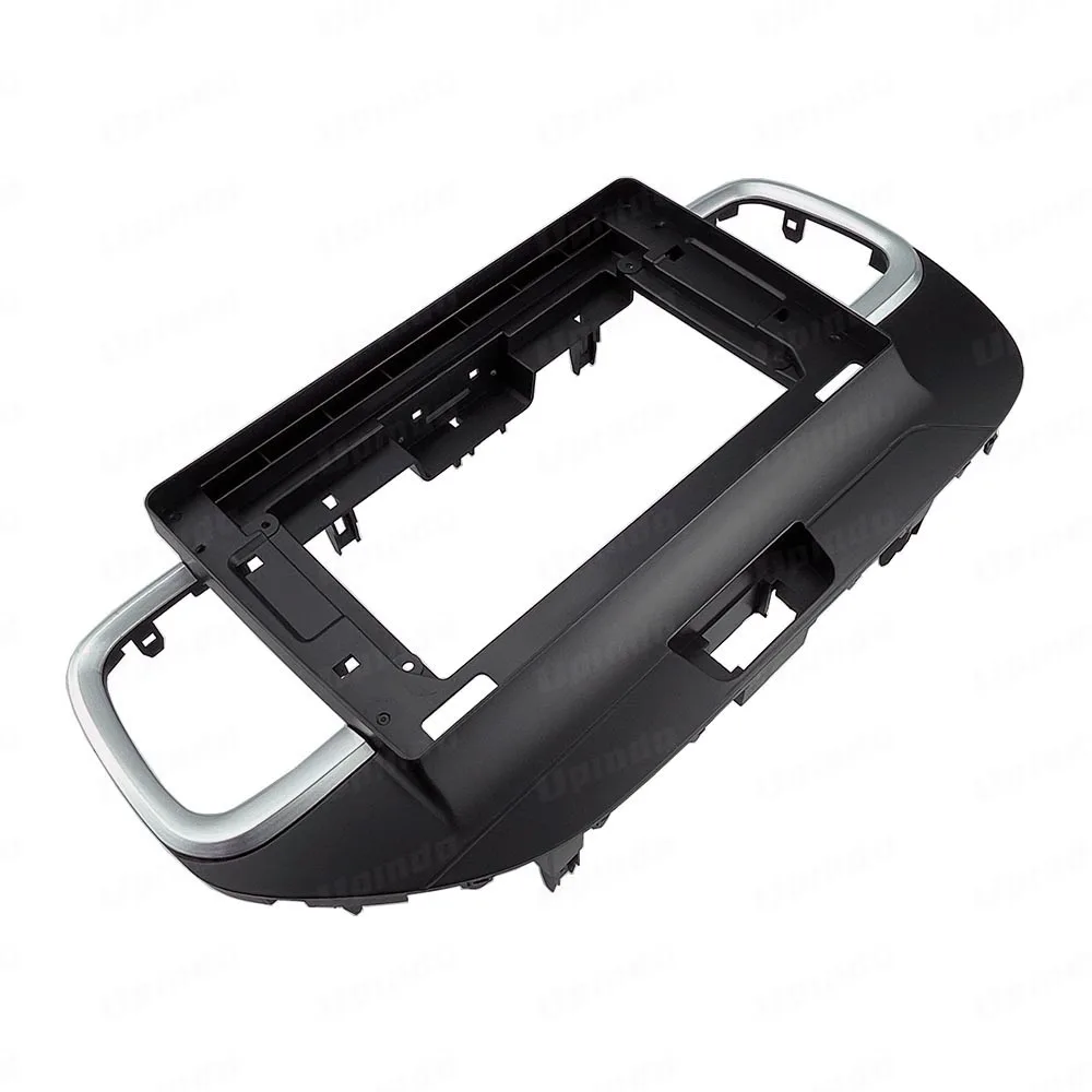 

For Hyundai Venue 2019 RHD 2 Din 10.1 Inch Fascia Panel Frame Car Radio ABS+PC Plastic Dashboard Installation Trim Kit