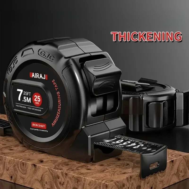 

Premium Stainless Steel Tape Measure 3/5/7.5m High Precision Waterproof Anti-Corrosion Ruler for Woodworking Household