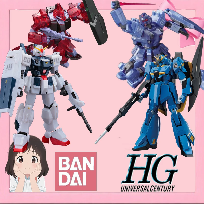 

Bandai Original HGUC Perfect Gundam Shenlong Stone NT Finish Narrative C Equp Ifrith Kai Clear Model Kit For Kids