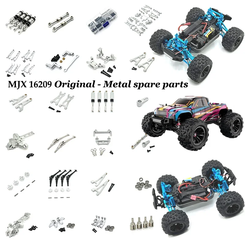 MJX 1/16 M163 16208 16209 16210 H16V3 RC Remote Control Car Metal Upgrade Parts Front and Rear Swing Up and Down Parts