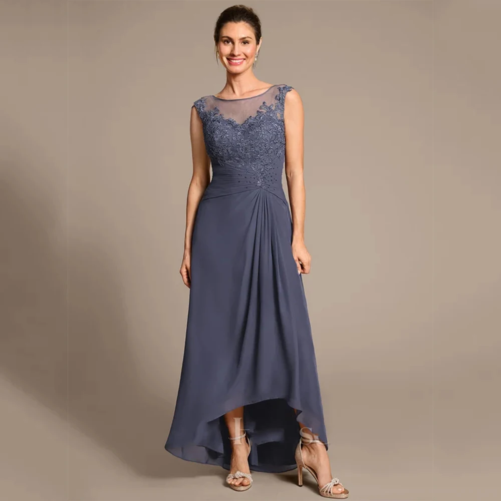 

Beach Strapless Mother of the Bride Dresses Sleeveles Wedding Party Gowns Zipper Back Chiffon New 2025 Vestido De Customized