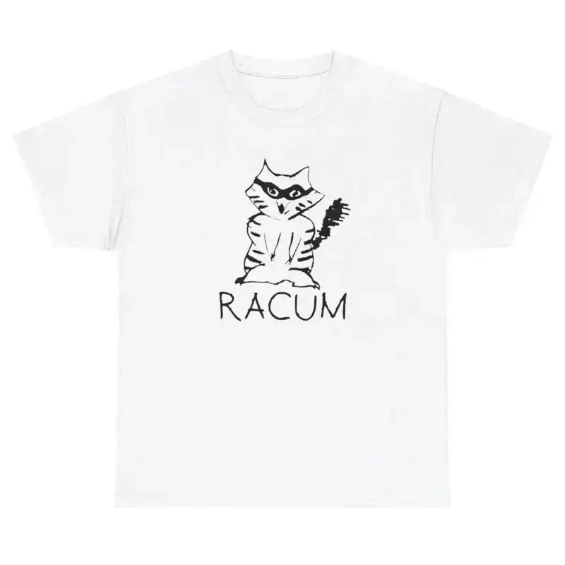 Racum Racoon T Shirt Funny Weirdcore Weird Unhinged Out Of Pocket Humor Tee