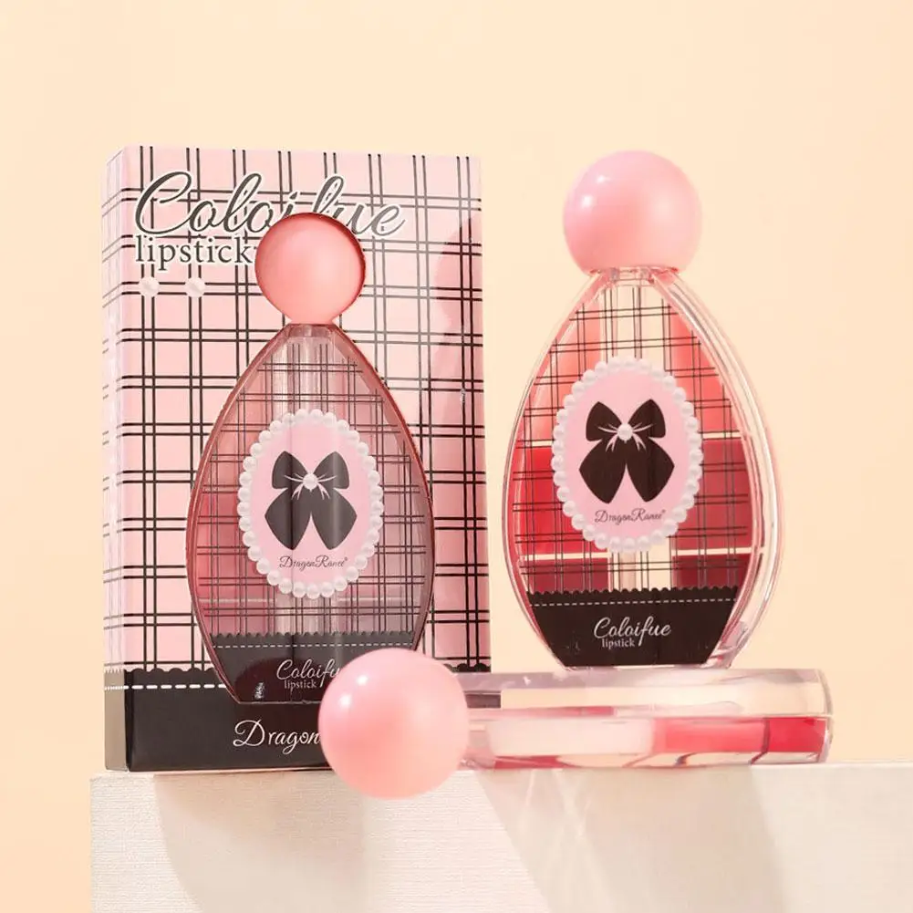 Palette de rouge à lèvres solide de Six couleurs, maquillage longue durée, brillant à lèvres hydratant, conception automatique, Collection de 6 couleurs